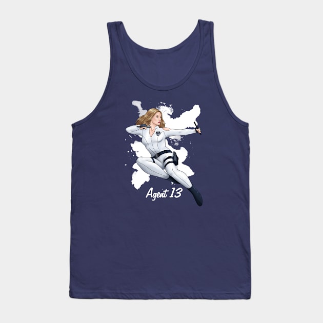 Agent 13 Sharon Carter Tank Top by ZionAngel